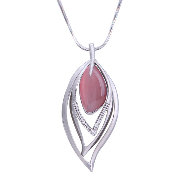 ZOSHI Long Necklaces & Pendants for Women Collier Femme Geometric